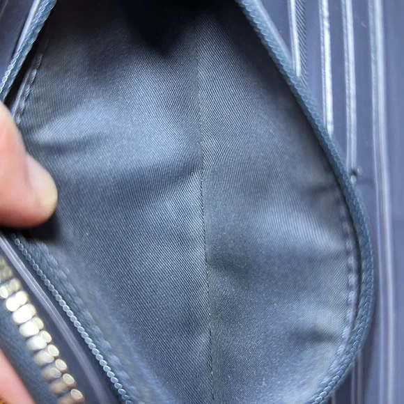 COACH Accordion Zip Wallet In Signature Canvas - Picture 12 of 16